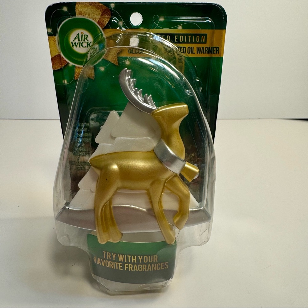 Air Wick Limited Edition Scented Oil Warmer Reindeer Decor Clip. Use Any Scent.